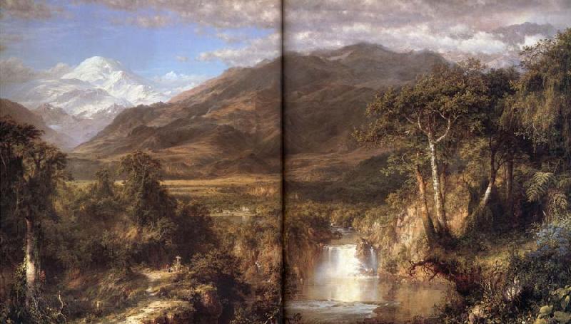 Le caur des Andes, Frederick Edwin Church